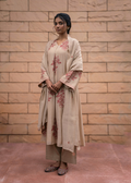 Beige color suit set