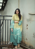 Double hued suit set