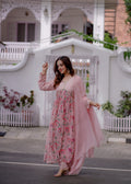 Alizeh pink flared suit