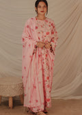 AAFREEN pink printed suit