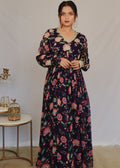 Alizeh purple flared suit