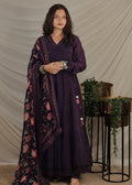 Alizeh purple Angrakha