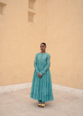 Light blue layered suit set