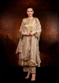 Ivory tissue suit set