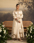 IVORY ANARKALI SUIT SET