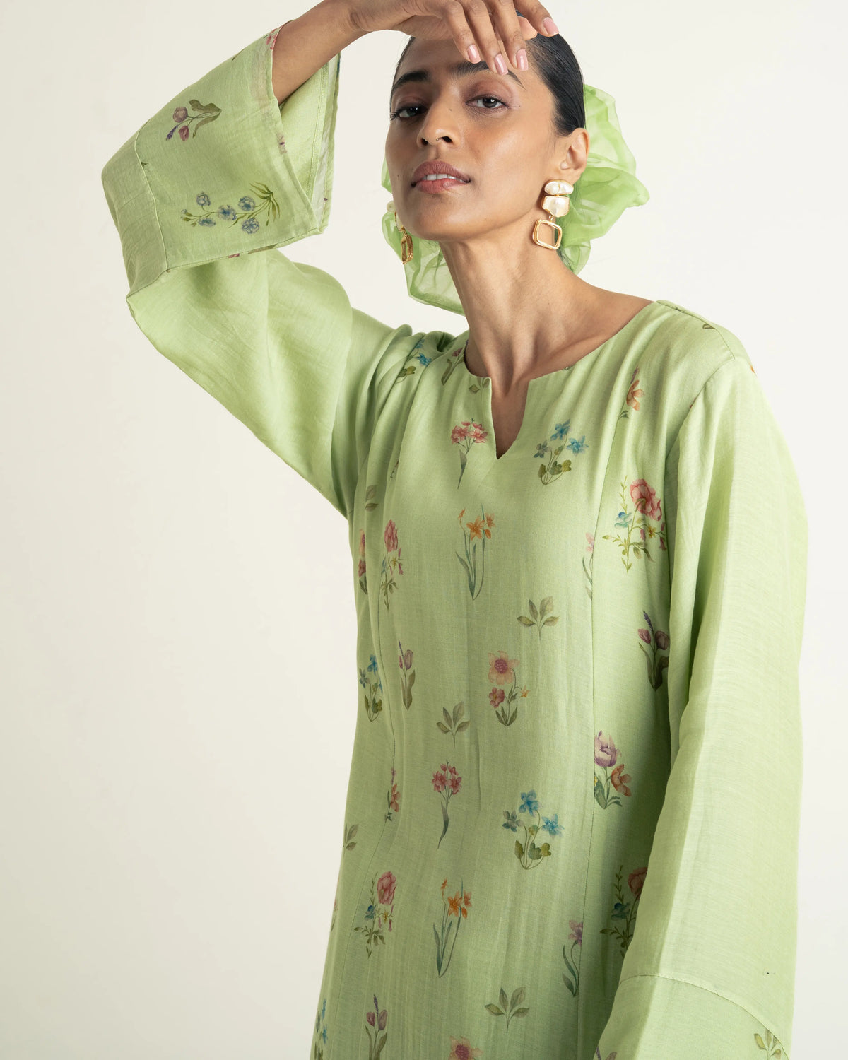 Green suit set