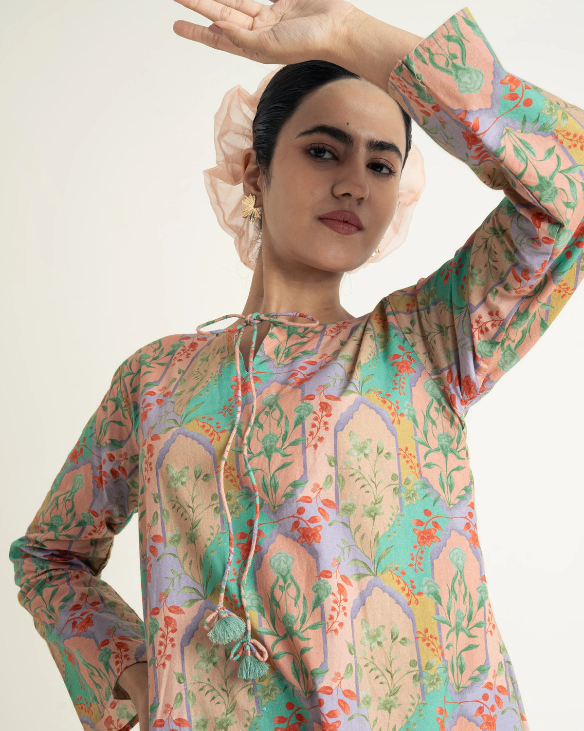 Multi colors suit set